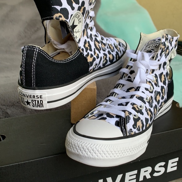 CONVERSE CTAS TWISTED UPPER HI BLACK/WHITE/DESERTM - Picture 11 of 15